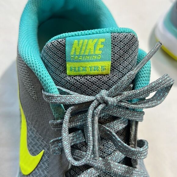 Womens Nike Training Flex TR 5 Blue Grey 7.5 - Picture 9 of 11